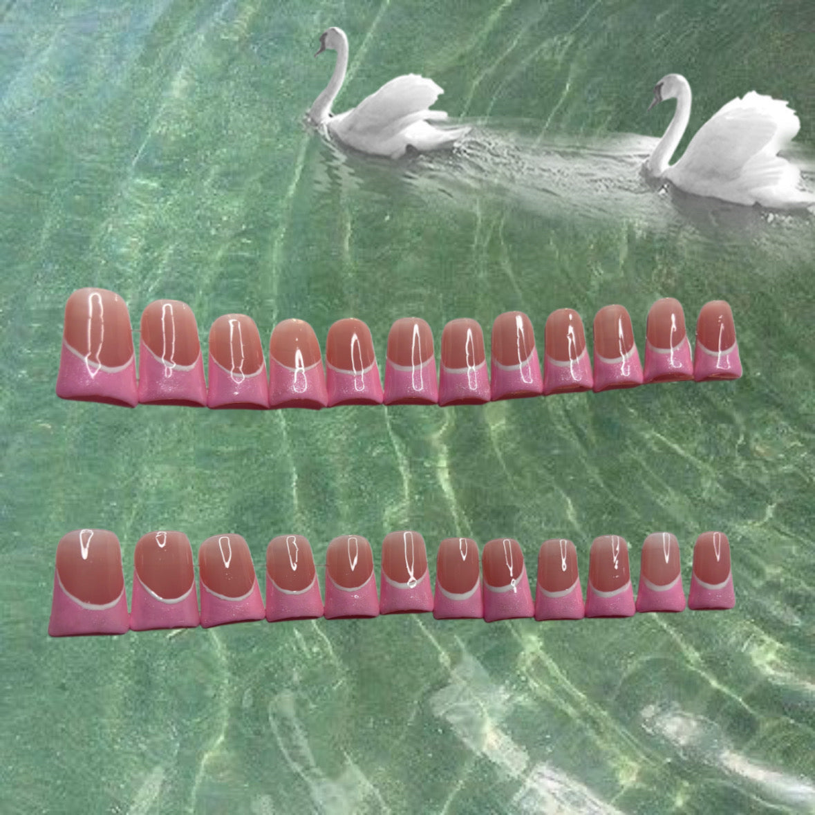 Pink duckies
